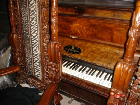 piano anglais antique fabriqué pour le roi d italie en 1860